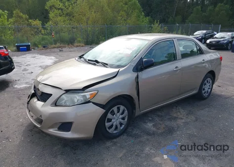 2010 Toyota Corolla Le z USA, uszkodzony, nr VIN 2T1BU4EE2AC279872